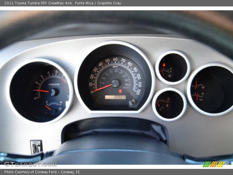 Pyrite Mica / Graphite Gray 2011 Toyota Tundra SR5 CrewMax 4x4