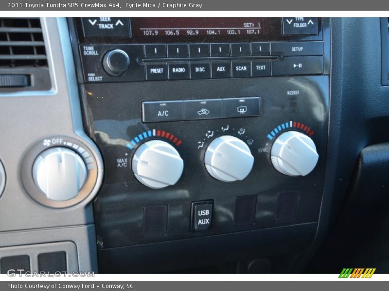 Pyrite Mica / Graphite Gray 2011 Toyota Tundra SR5 CrewMax 4x4
