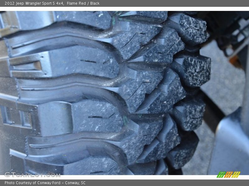 Flame Red / Black 2012 Jeep Wrangler Sport S 4x4