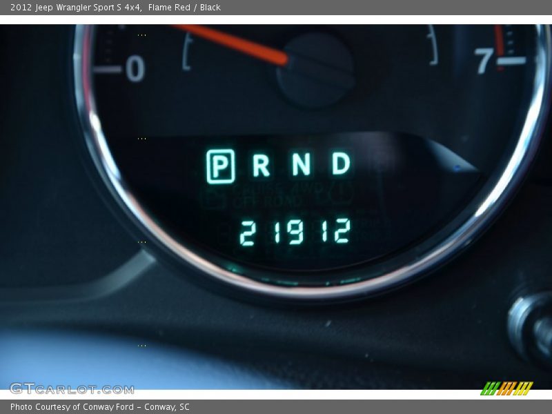 Flame Red / Black 2012 Jeep Wrangler Sport S 4x4