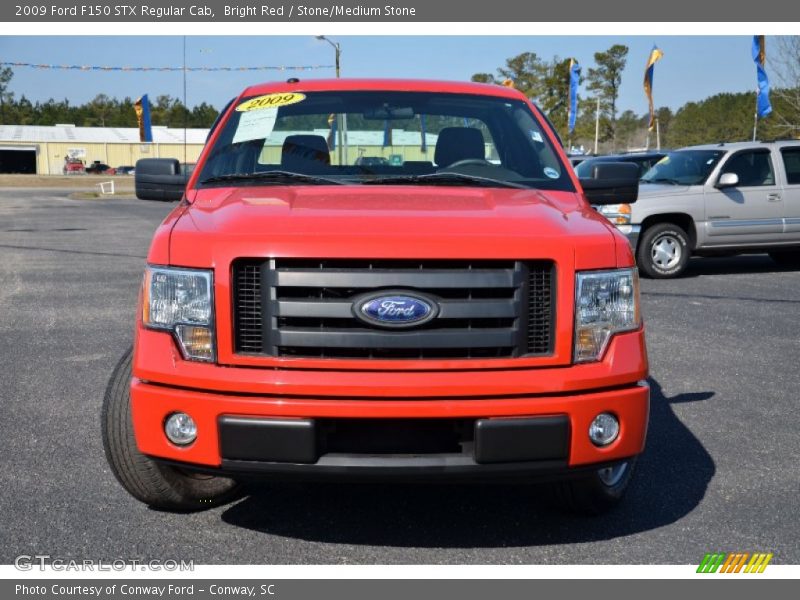  2009 F150 STX Regular Cab Bright Red