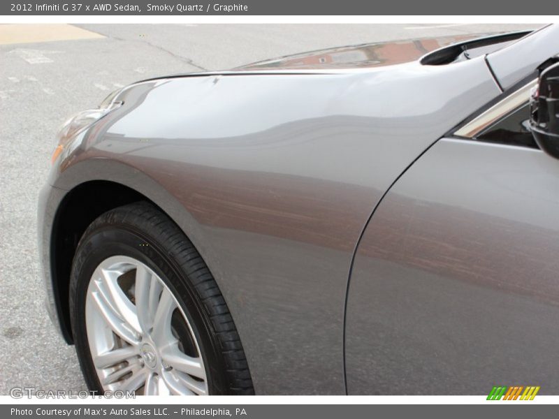 Smoky Quartz / Graphite 2012 Infiniti G 37 x AWD Sedan