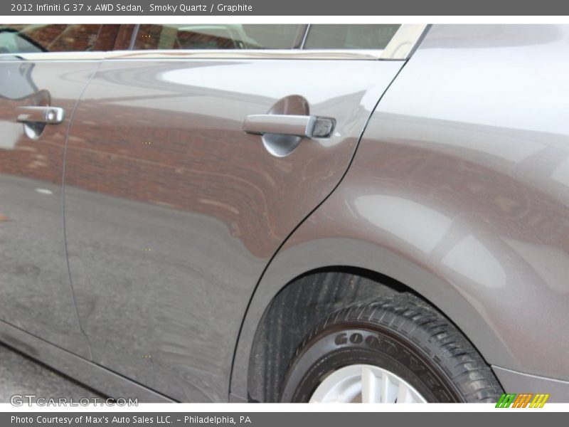 Smoky Quartz / Graphite 2012 Infiniti G 37 x AWD Sedan