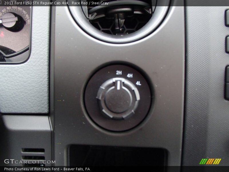 Controls of 2013 F150 STX Regular Cab 4x4