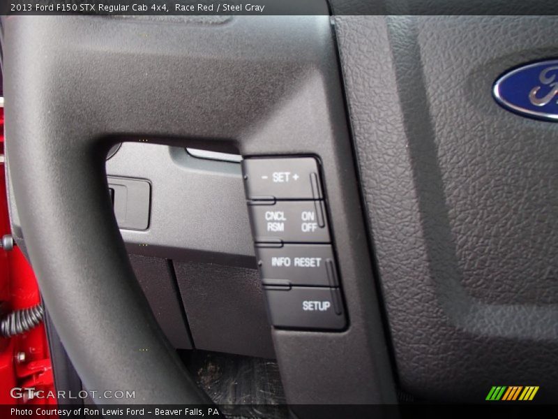 Controls of 2013 F150 STX Regular Cab 4x4