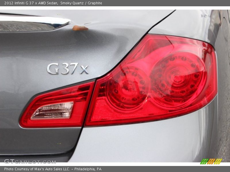 Smoky Quartz / Graphite 2012 Infiniti G 37 x AWD Sedan