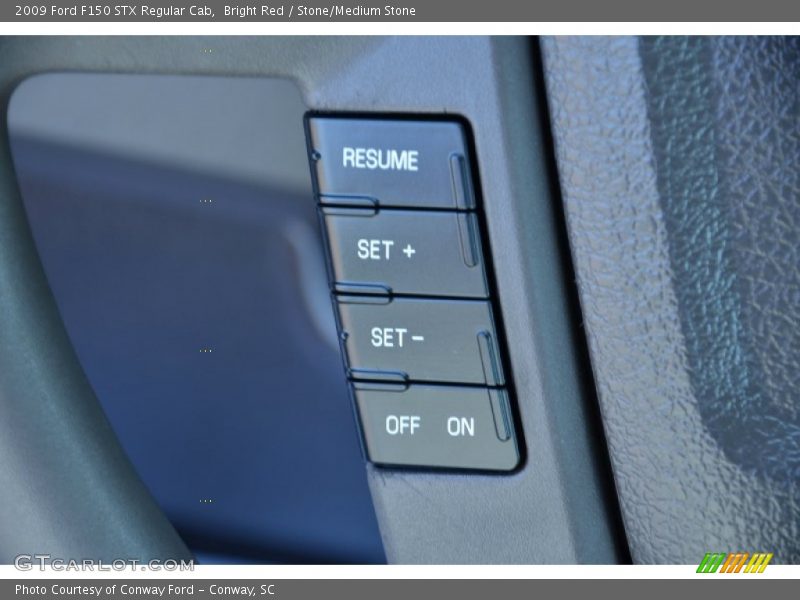 Controls of 2009 F150 STX Regular Cab