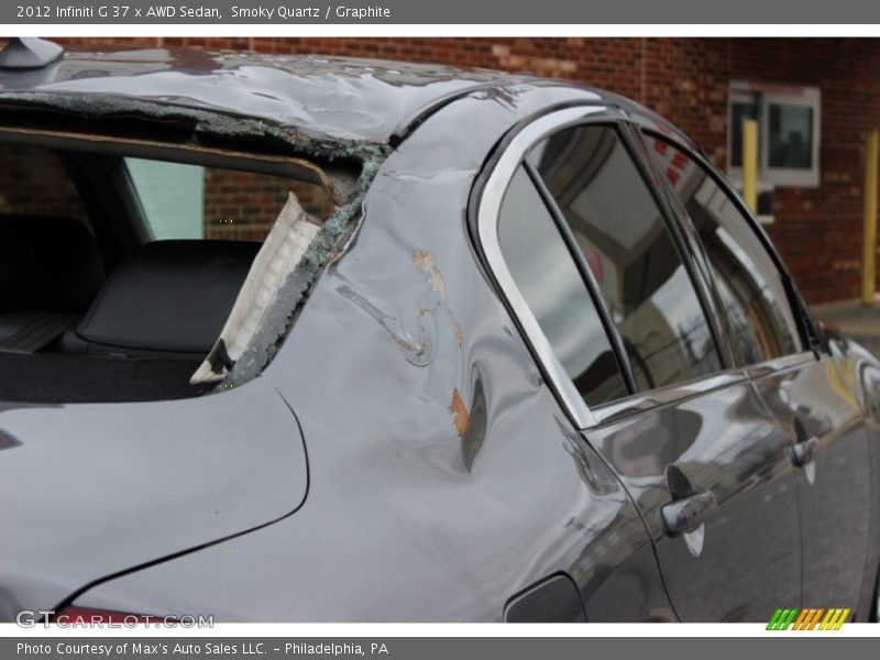 Smoky Quartz / Graphite 2012 Infiniti G 37 x AWD Sedan
