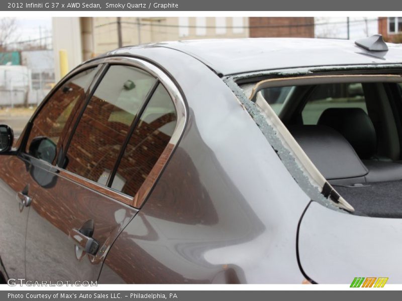 Smoky Quartz / Graphite 2012 Infiniti G 37 x AWD Sedan