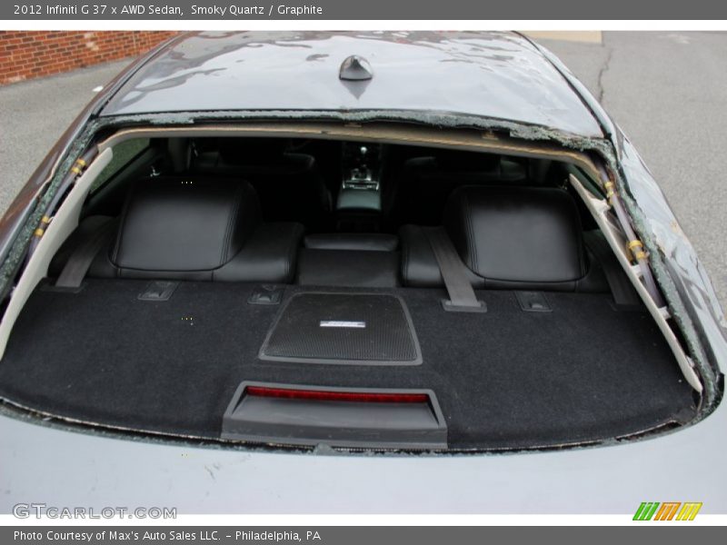 Smoky Quartz / Graphite 2012 Infiniti G 37 x AWD Sedan