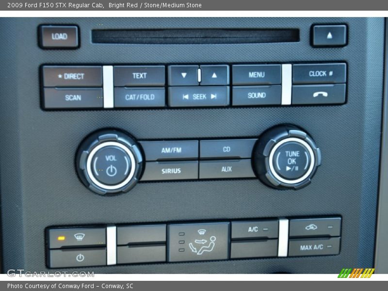 Controls of 2009 F150 STX Regular Cab
