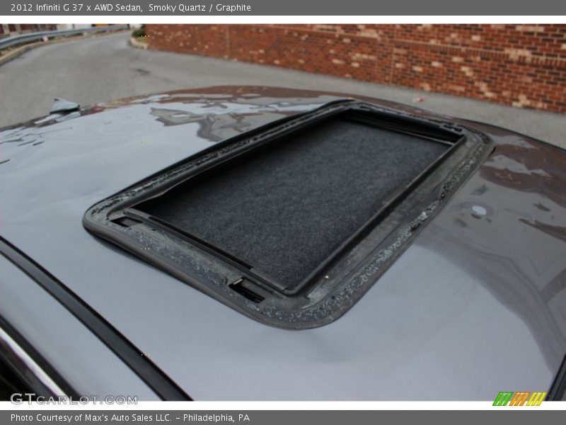 Smoky Quartz / Graphite 2012 Infiniti G 37 x AWD Sedan