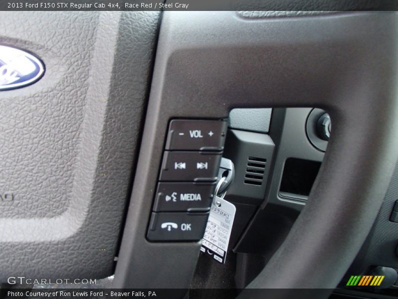 Controls of 2013 F150 STX Regular Cab 4x4