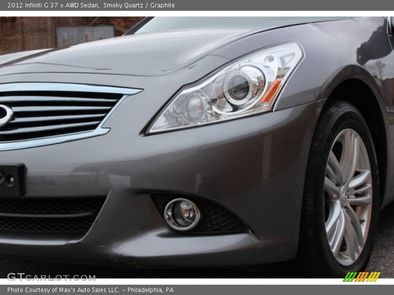 Smoky Quartz / Graphite 2012 Infiniti G 37 x AWD Sedan