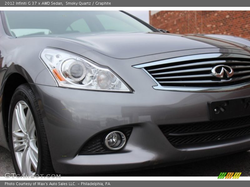 Smoky Quartz / Graphite 2012 Infiniti G 37 x AWD Sedan