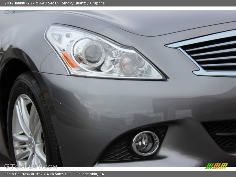 Smoky Quartz / Graphite 2012 Infiniti G 37 x AWD Sedan
