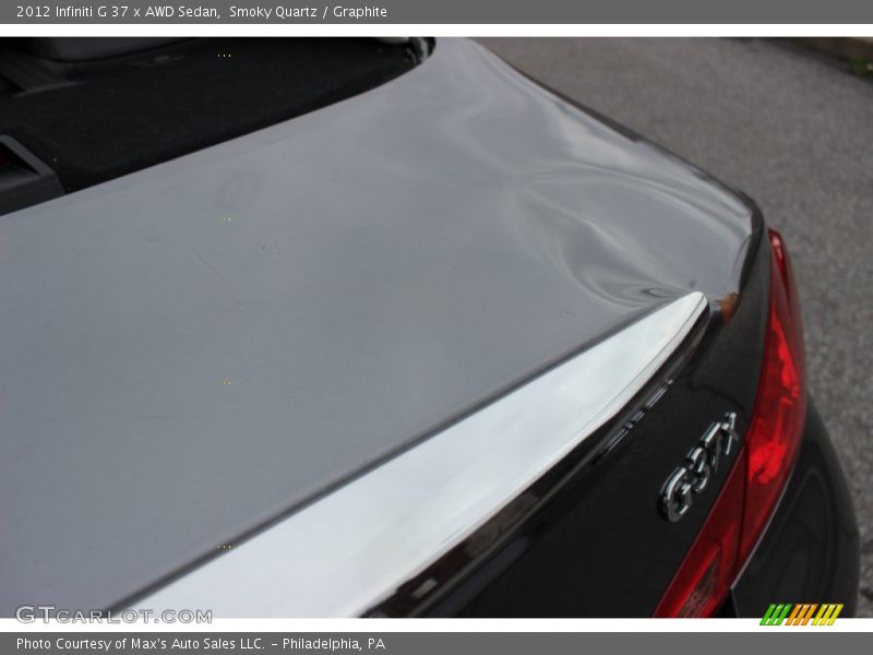 Smoky Quartz / Graphite 2012 Infiniti G 37 x AWD Sedan