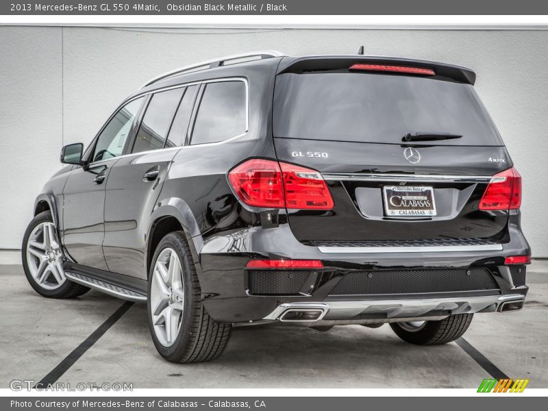 Obsidian Black Metallic / Black 2013 Mercedes-Benz GL 550 4Matic