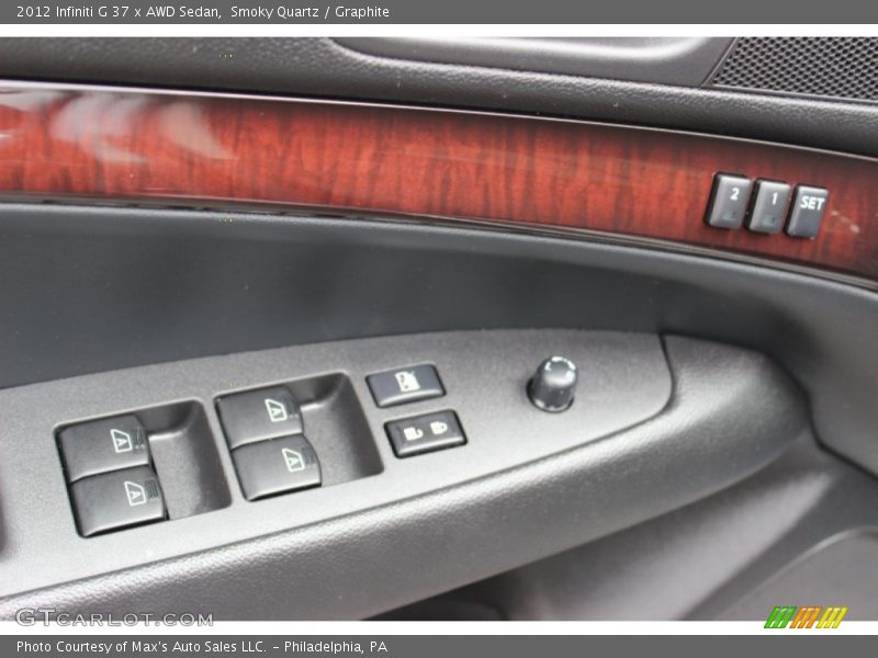 Smoky Quartz / Graphite 2012 Infiniti G 37 x AWD Sedan