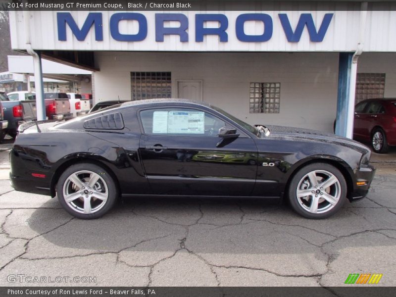 Black / Charcoal Black 2014 Ford Mustang GT Premium Coupe