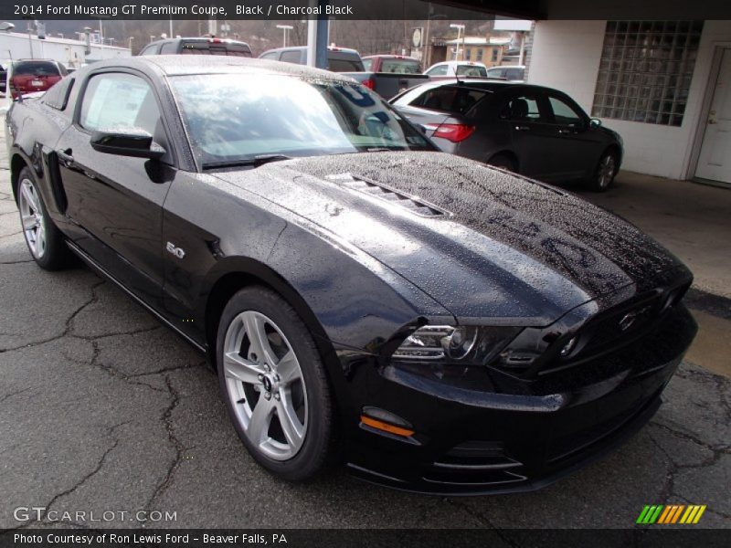 Black / Charcoal Black 2014 Ford Mustang GT Premium Coupe