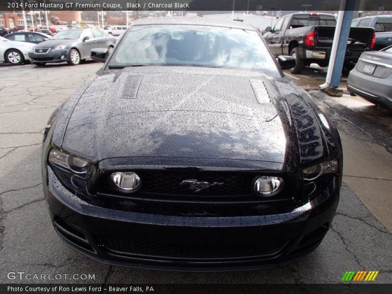 Black / Charcoal Black 2014 Ford Mustang GT Premium Coupe
