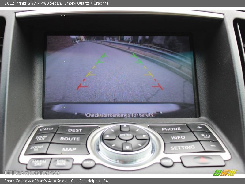 Smoky Quartz / Graphite 2012 Infiniti G 37 x AWD Sedan