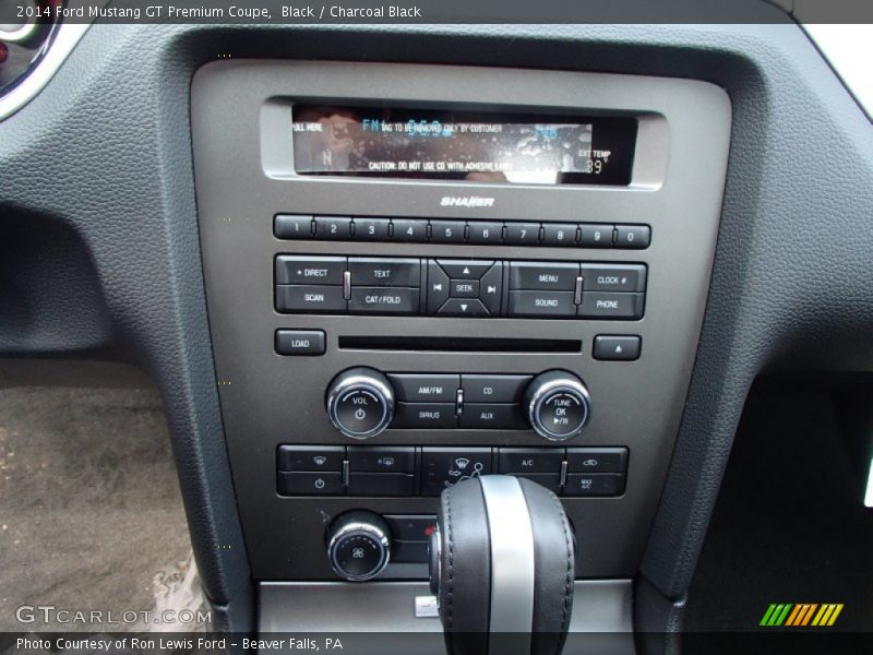 Controls of 2014 Mustang GT Premium Coupe