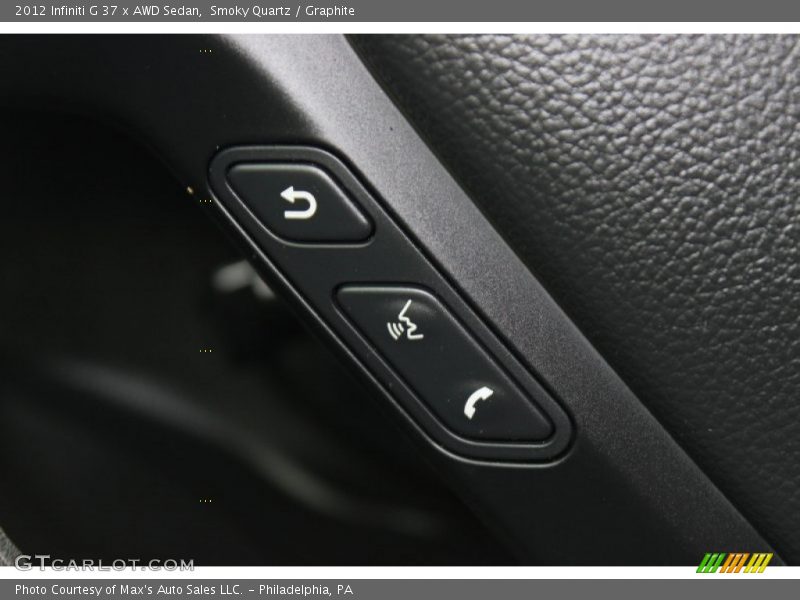 Smoky Quartz / Graphite 2012 Infiniti G 37 x AWD Sedan