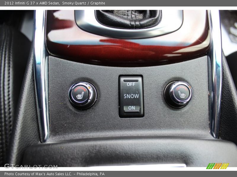 Smoky Quartz / Graphite 2012 Infiniti G 37 x AWD Sedan