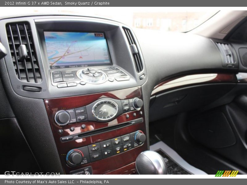 Smoky Quartz / Graphite 2012 Infiniti G 37 x AWD Sedan