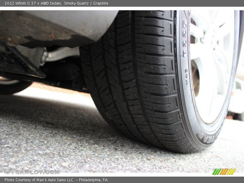 Smoky Quartz / Graphite 2012 Infiniti G 37 x AWD Sedan