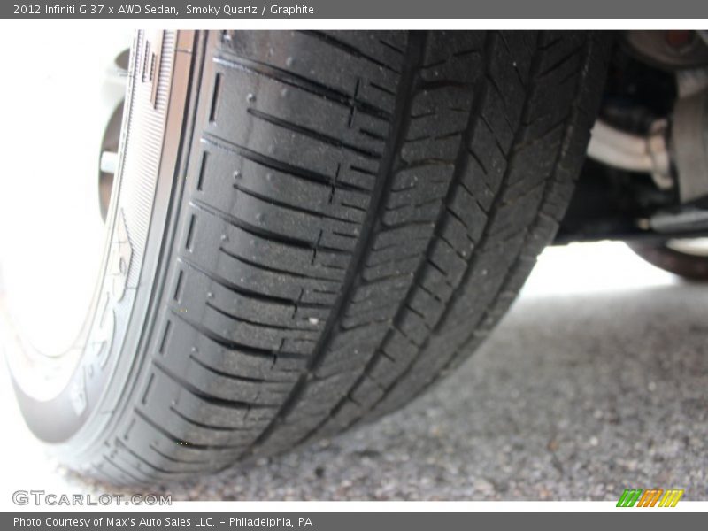 Smoky Quartz / Graphite 2012 Infiniti G 37 x AWD Sedan