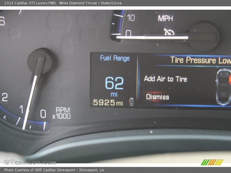 White Diamond Tricoat / Shale/Cocoa 2013 Cadillac XTS Luxury FWD