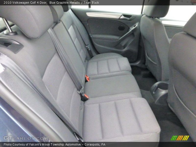 Blue Graphite Metallic / Titan Black 2010 Volkswagen Golf 4 Door