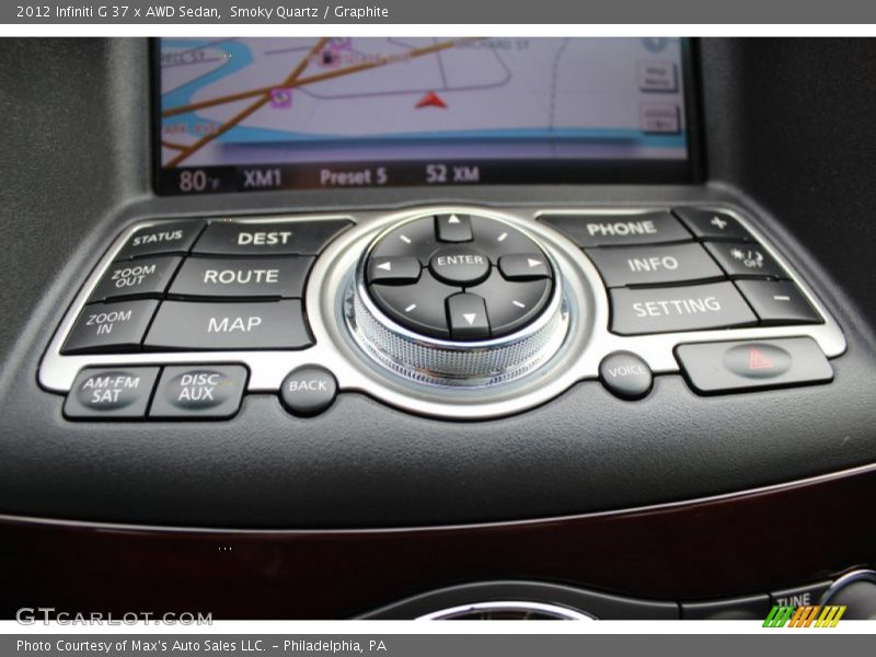 Smoky Quartz / Graphite 2012 Infiniti G 37 x AWD Sedan