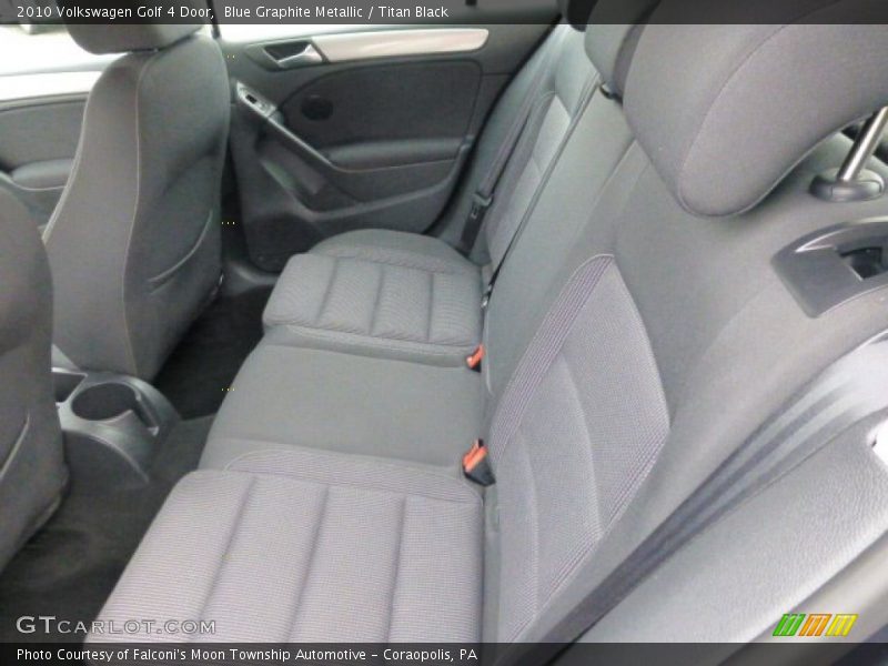 Blue Graphite Metallic / Titan Black 2010 Volkswagen Golf 4 Door