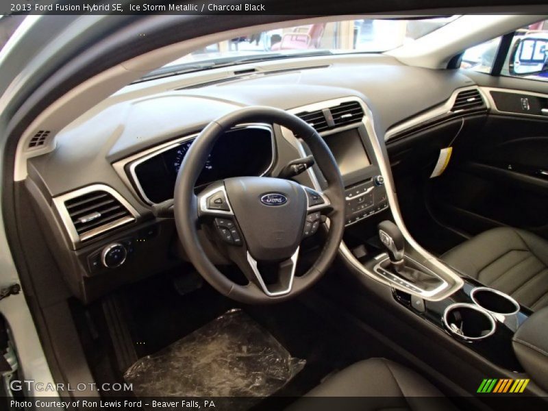 Charcoal Black Interior - 2013 Fusion Hybrid SE 