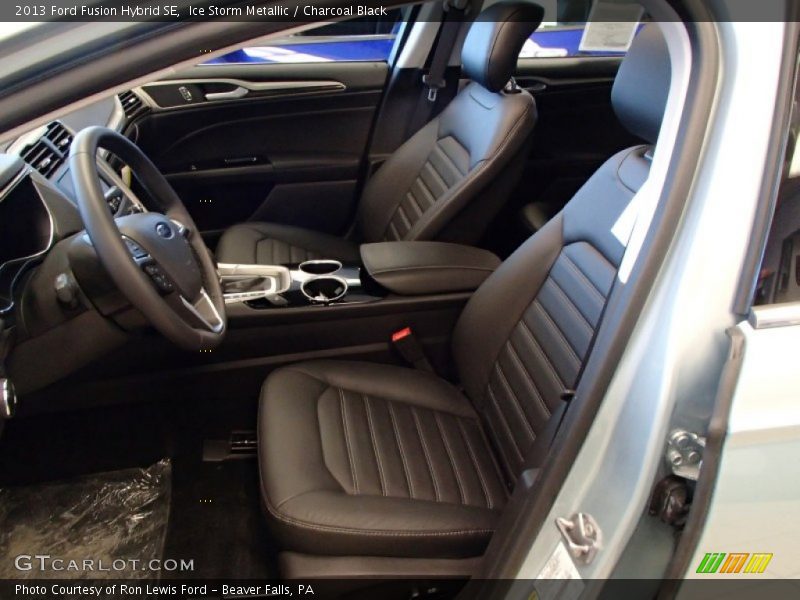 Front Seat of 2013 Fusion Hybrid SE