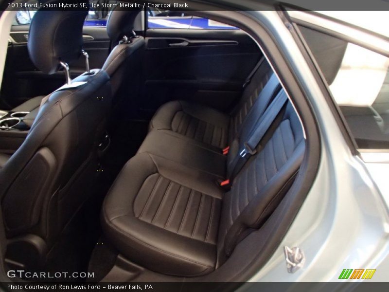 Rear Seat of 2013 Fusion Hybrid SE