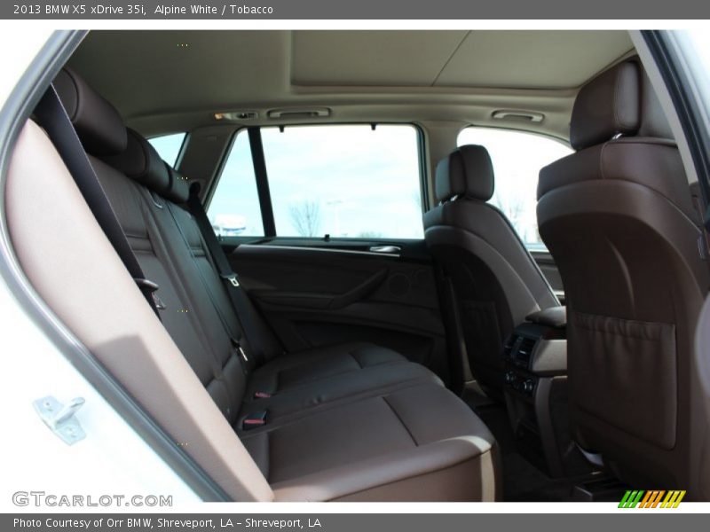 Rear Seat of 2013 X5 xDrive 35i