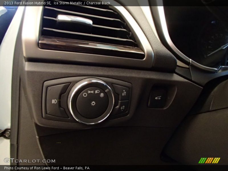 Controls of 2013 Fusion Hybrid SE