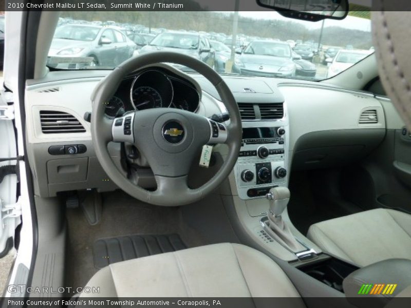 Titanium Interior - 2010 Malibu LT Sedan 