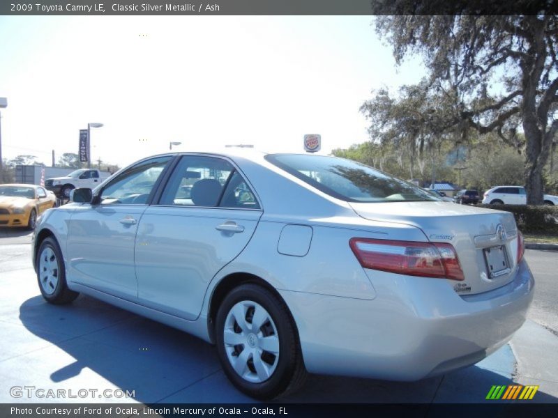 Classic Silver Metallic / Ash 2009 Toyota Camry LE