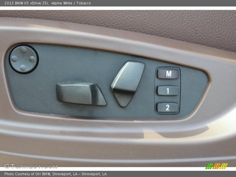 Controls of 2013 X5 xDrive 35i