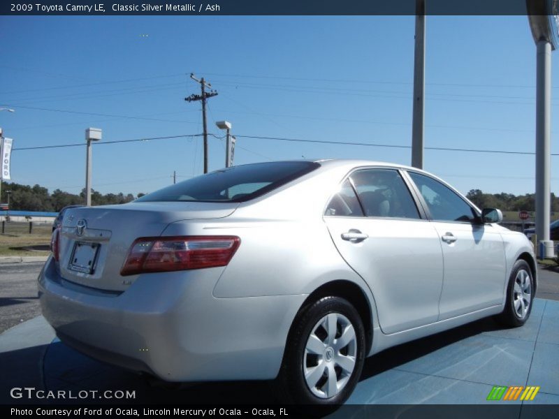 Classic Silver Metallic / Ash 2009 Toyota Camry LE