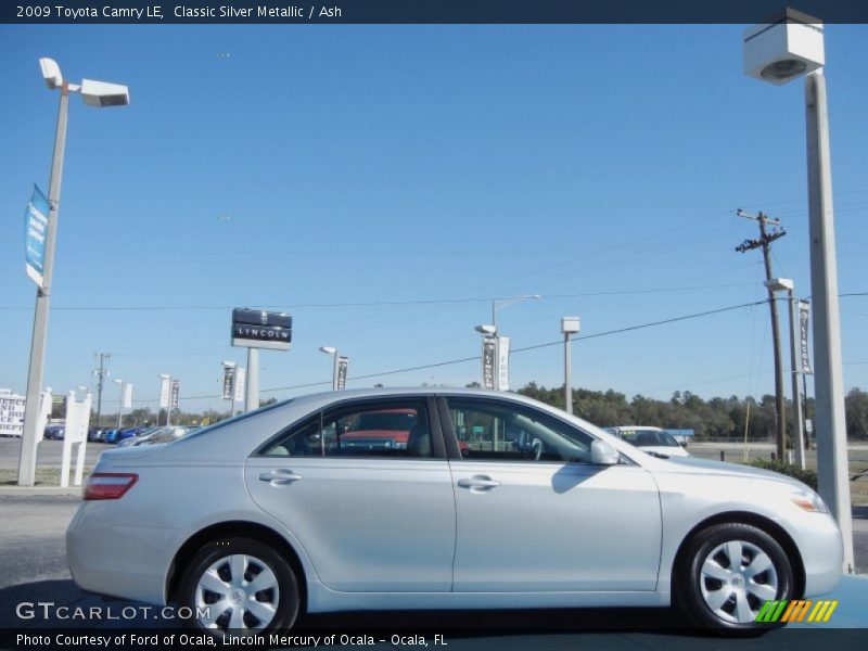 Classic Silver Metallic / Ash 2009 Toyota Camry LE