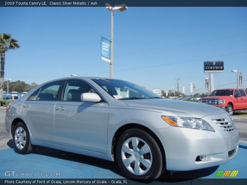 Classic Silver Metallic / Ash 2009 Toyota Camry LE