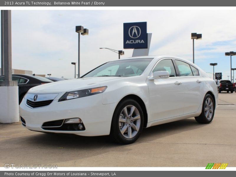 Bellanova White Pearl / Ebony 2013 Acura TL Technology