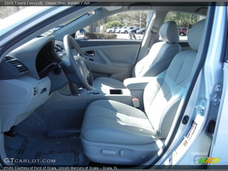 Classic Silver Metallic / Ash 2009 Toyota Camry LE